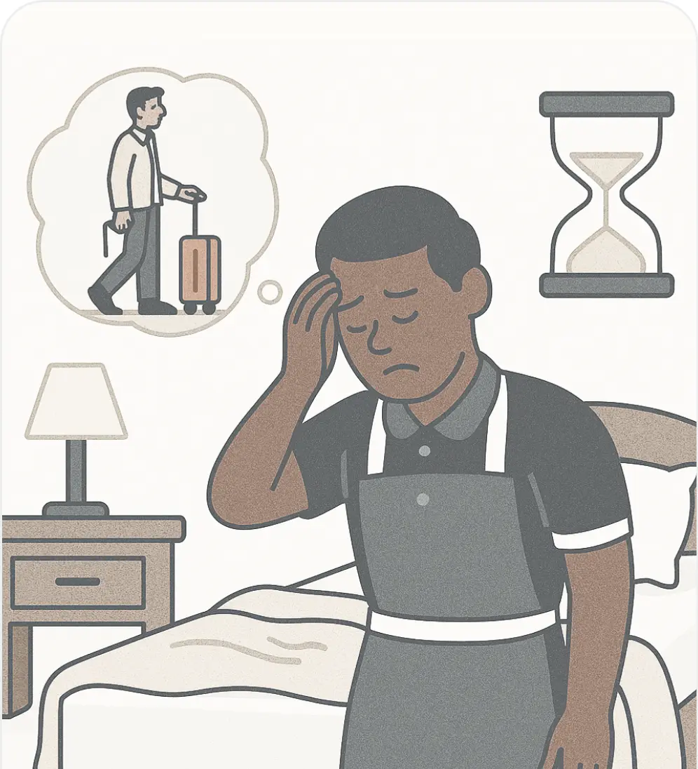 Room Turnover Illustration