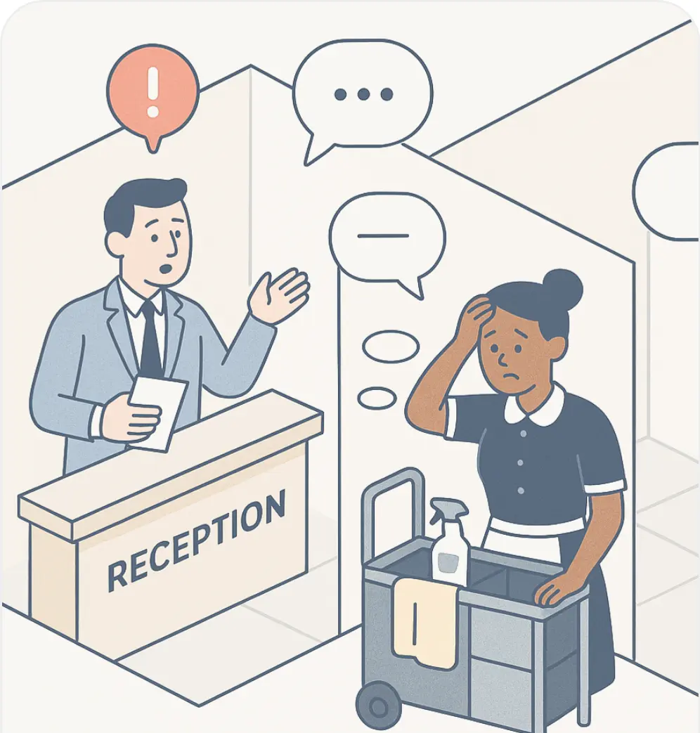 Room Turnover Illustration