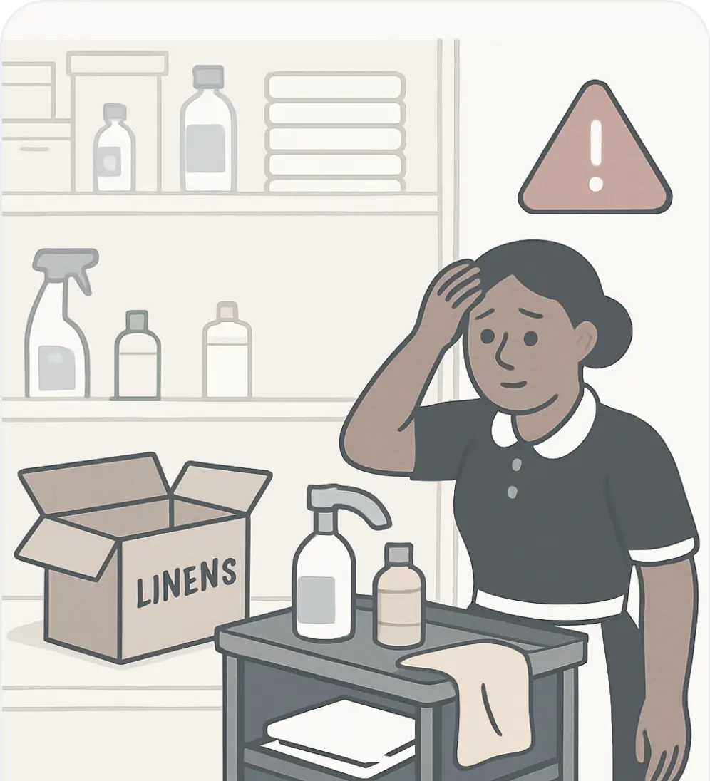 Room Turnover Illustration